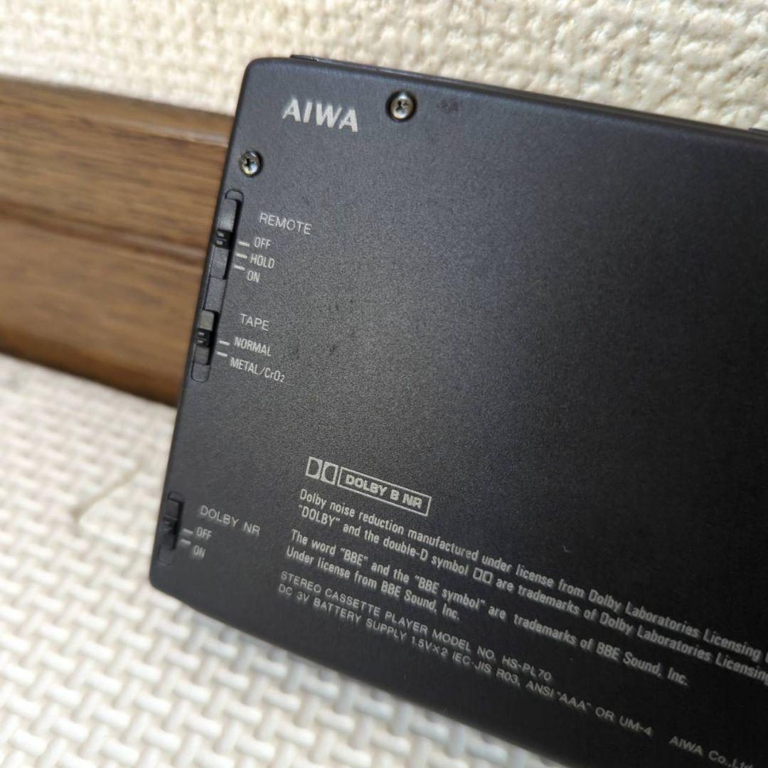 AIWAHS-PL70 BBE カセットプレーヤー