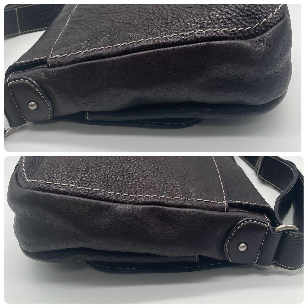 土屋鞄 ツチヤカバン トーンオイルヌメ ショルダーバッグ