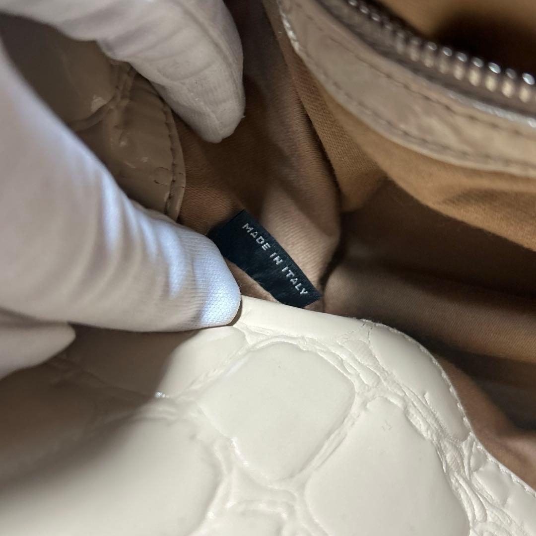 【希少モデル❗️】美品！vintage miumiu ハンドバッグ　ホワイト