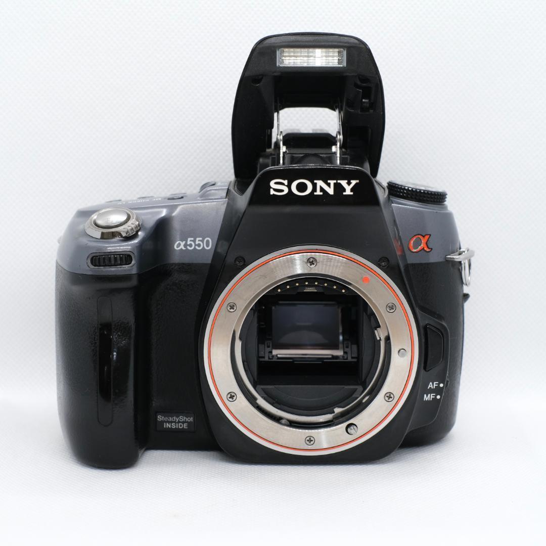 SONY α550　18-70mmレンズセット　初心者　一眼レフカメラ　訳あり