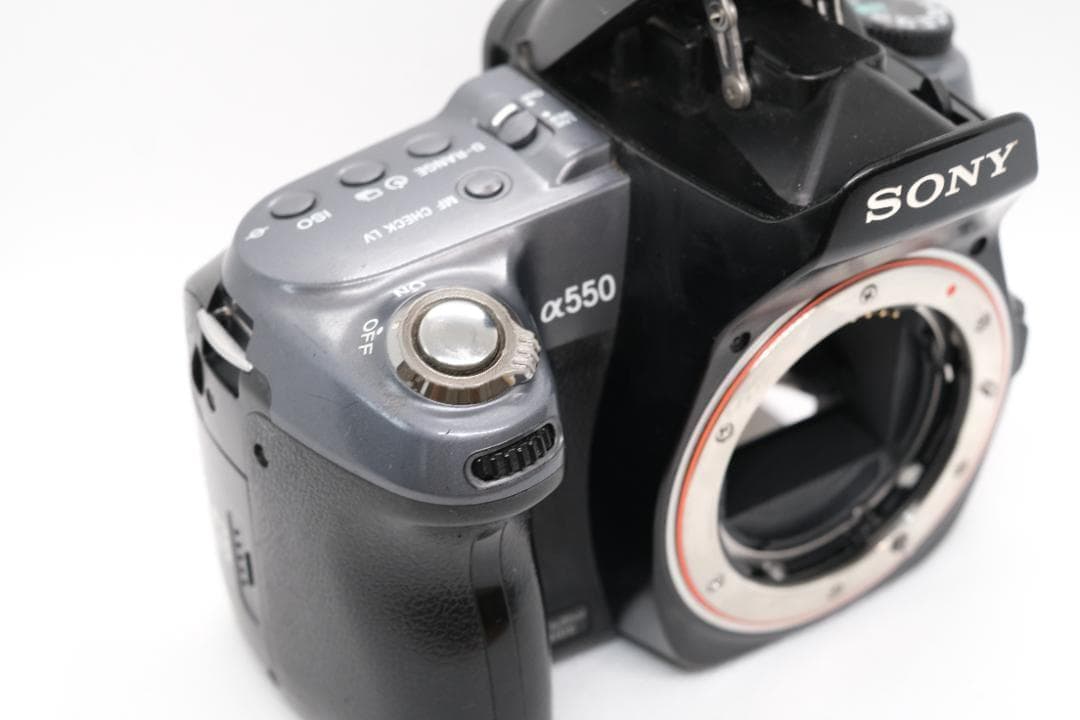 SONY α550　18-70mmレンズセット　初心者　一眼レフカメラ　訳あり