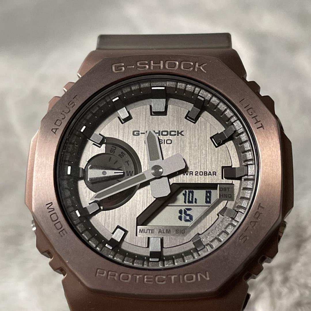 [未使用に近い] G-SHOCK GM-2100MF-5ADR メタルカシオーク