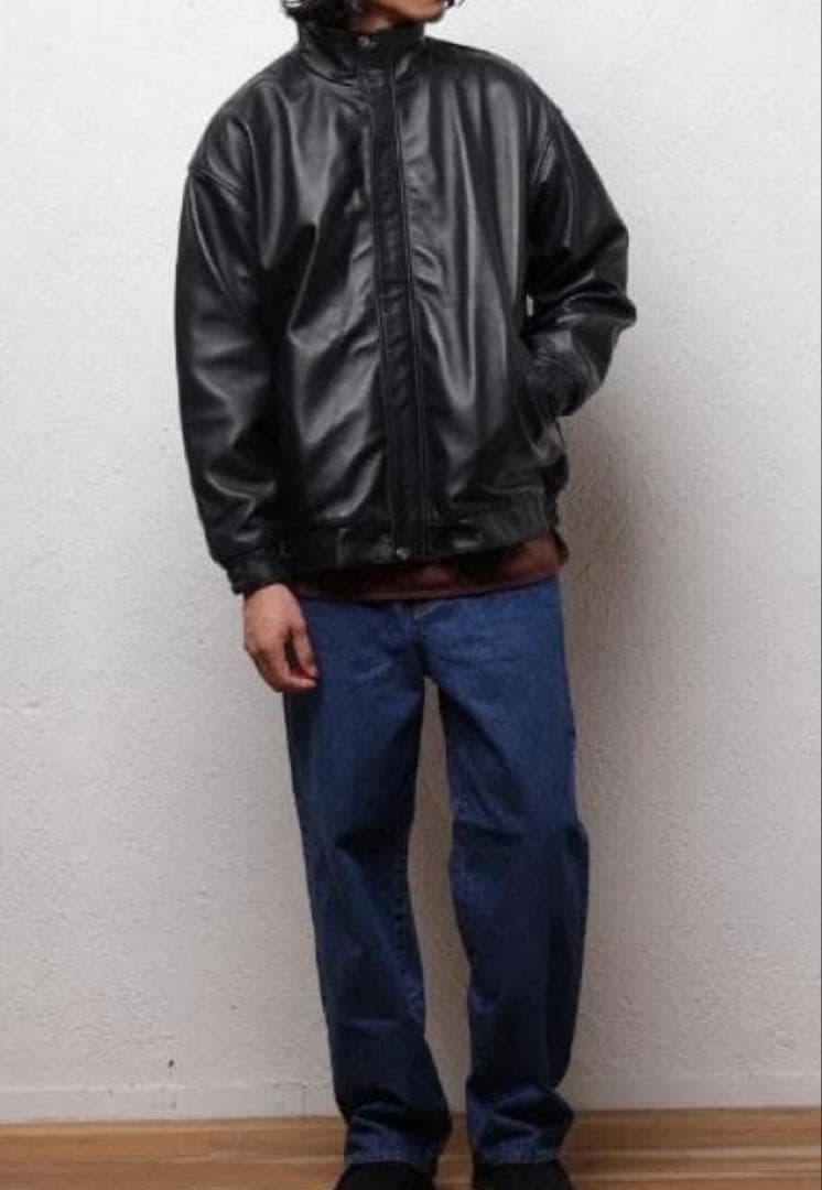 EDIT CLOTHING sheep leather blouson レザー