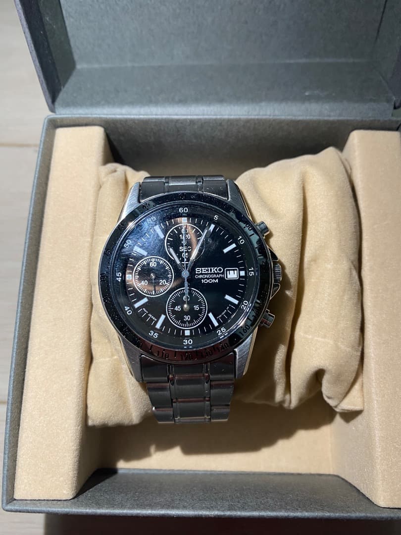 SEIKO クロノグラフ 海外モデル 腕時計