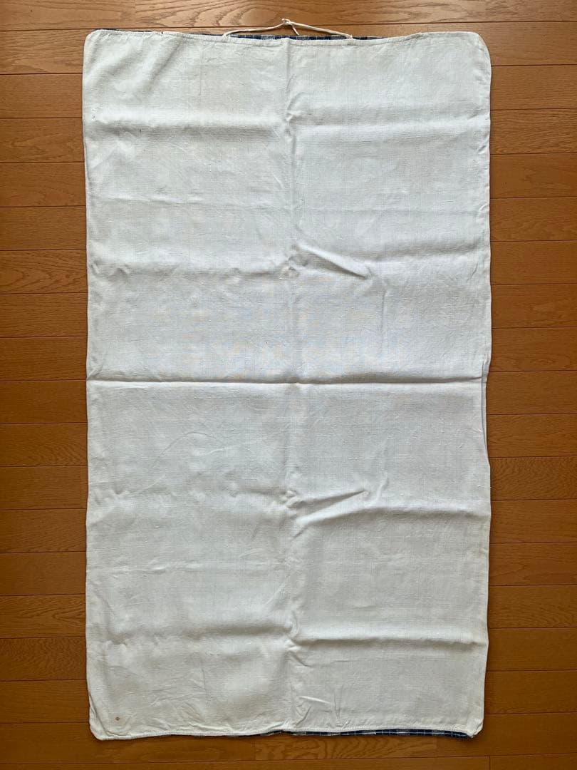 19世紀 フランス　アルザス　ケルシュ　リネン　インディゴ　クロス