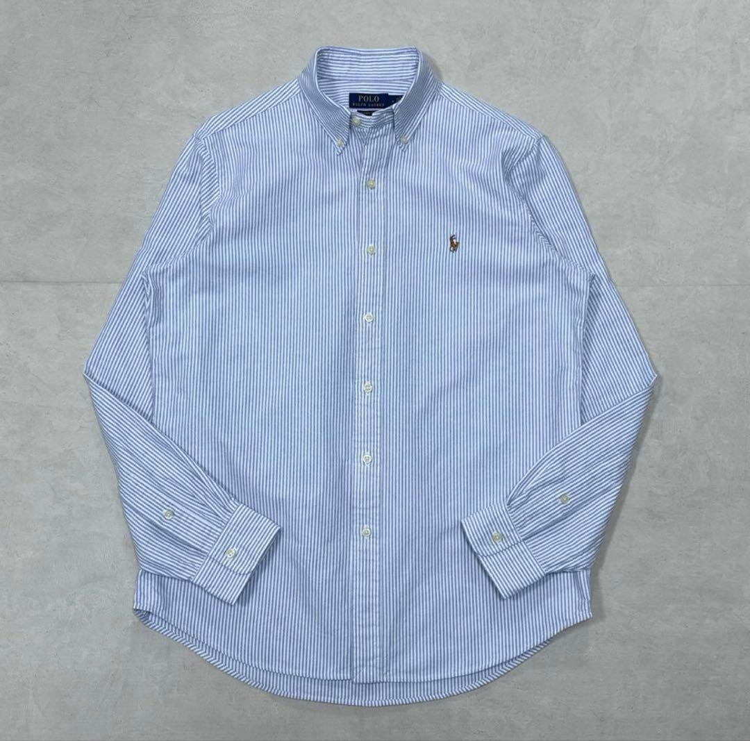 美品 定番 24SS ポロラルフローレン オックスフォード ボタンダウンシャツ