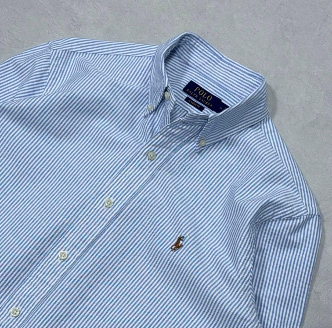美品 定番 24SS ポロラルフローレン オックスフォード ボタンダウンシャツ