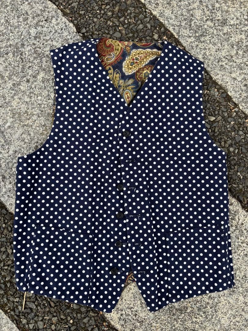 トップス ENGINEERED GARMENTS NY reversible vest M