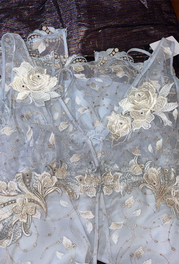 サルート 24G スリップ ランジェリードレス ＬＧＹ 予約限定品ラグジュアリー