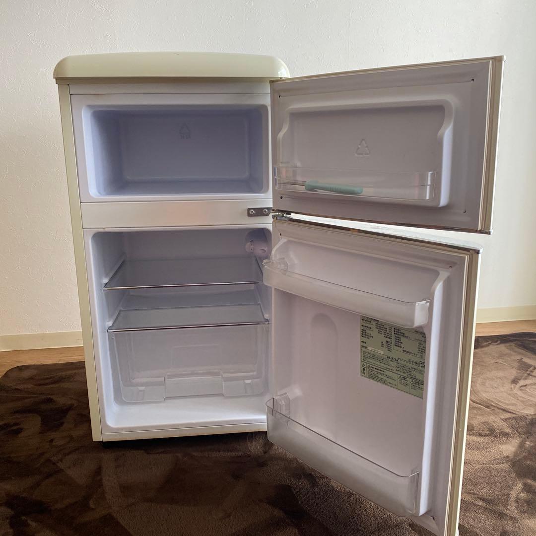 小型冷蔵庫　2ドア　81L