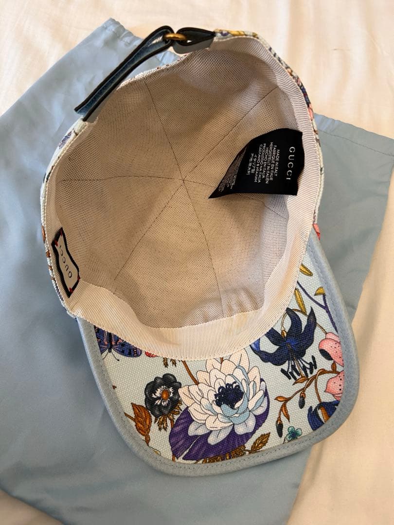 美品 GUCCI フローラ キャップ Lサイズ