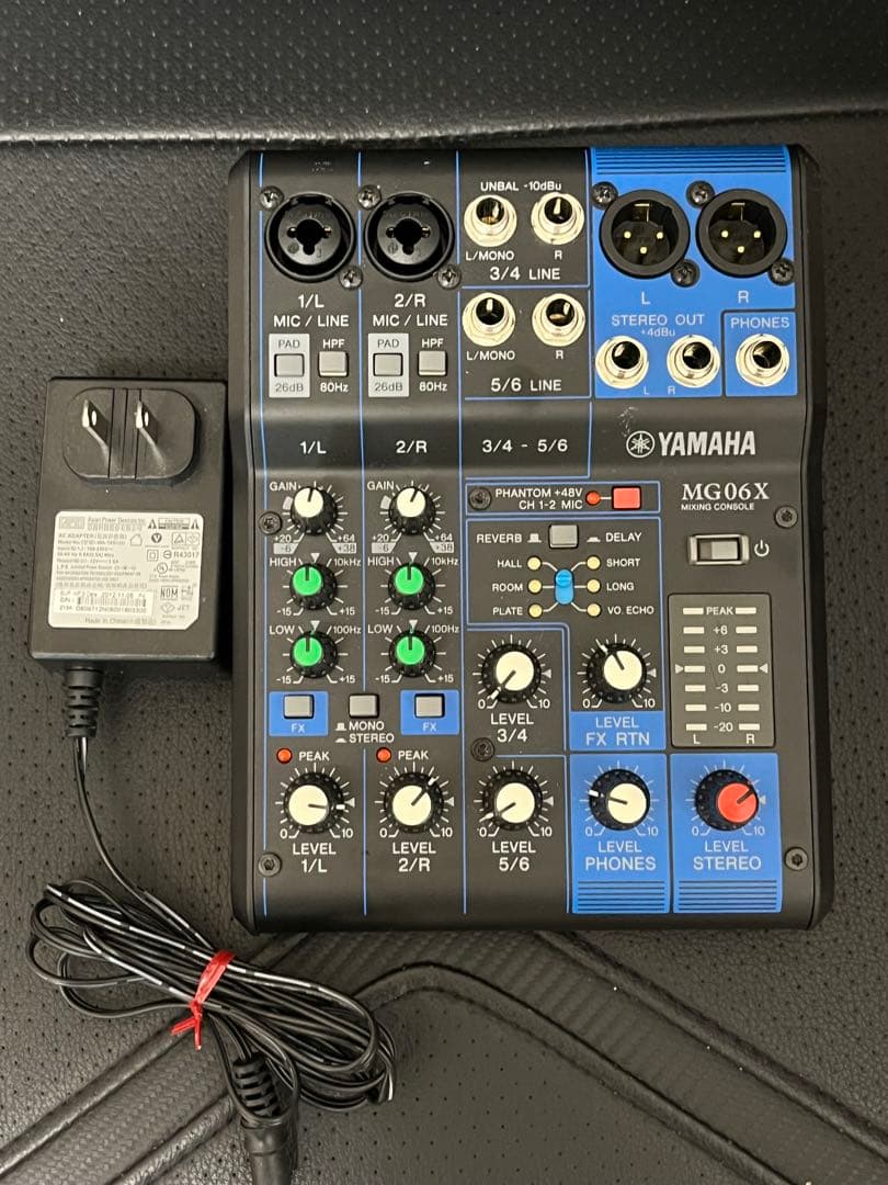 さ*ん様 YAMAHA MG06X 6チャンネルミキサー　USED