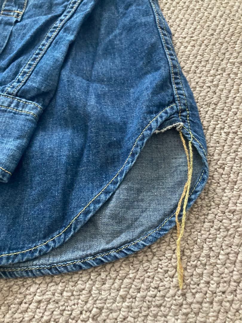 【新品】REMI RELIEF /コットンリネンWestern Shirt