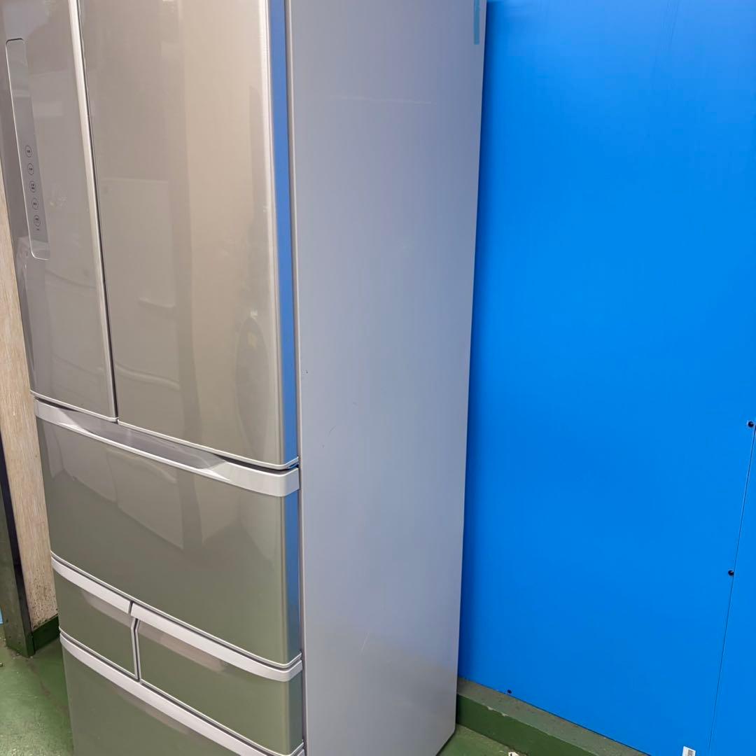 634 ファミリー向け　大型冷蔵庫　6ドア　観音開き　フレンチドア　500L強