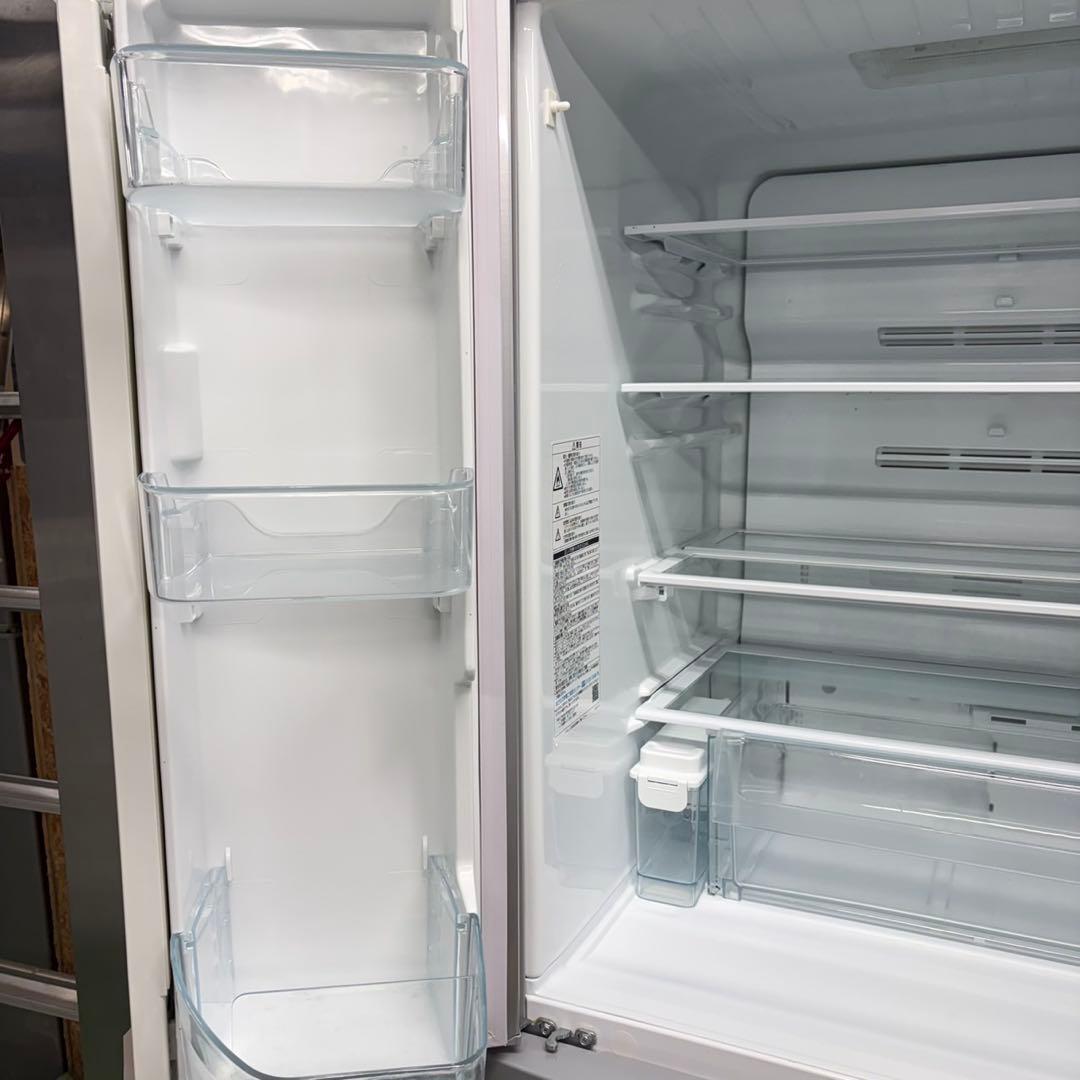 634 ファミリー向け　大型冷蔵庫　6ドア　観音開き　フレンチドア　500L強