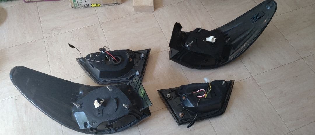 マークX 130前期 LEDスモークテールレンズ