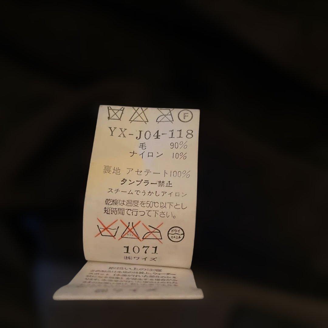 Y's ワイズ　リバーシブルコート　黒