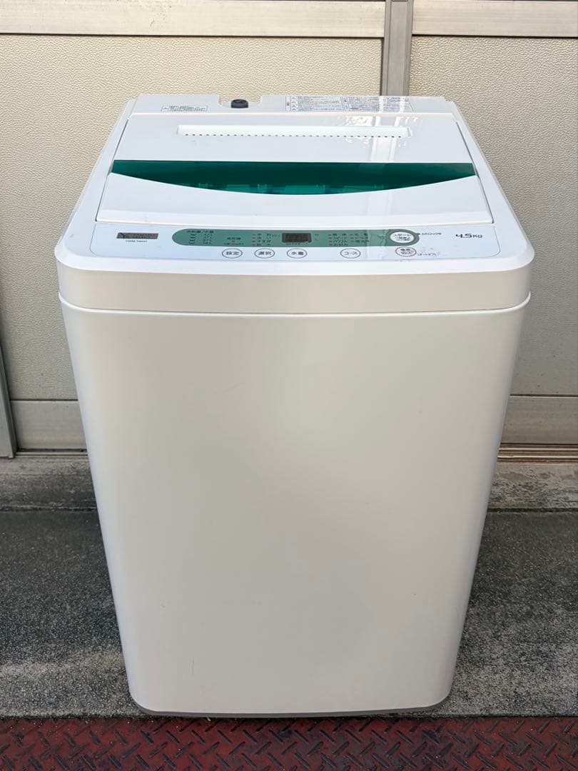 ヤマダセレクト 洗濯機 4.5kg YWM-T45G1 2019年 引取り限定