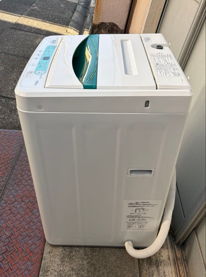 ヤマダセレクト 洗濯機 4.5kg YWM-T45G1 2019年 引取り限定