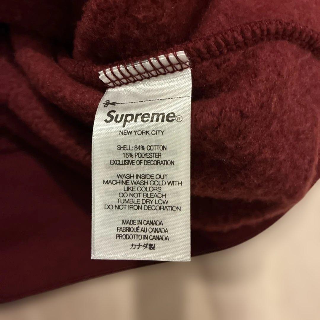supreme サンフランシスコ店限定　バーガンディ パーカー Mサイズ