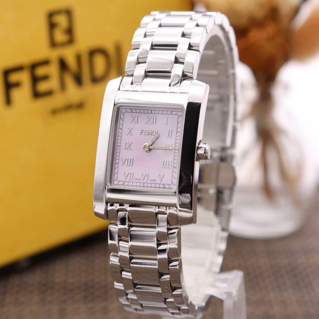 正規品【未使用に近い】FENDI 7000L/動作品　人気モデル ピンクシェル