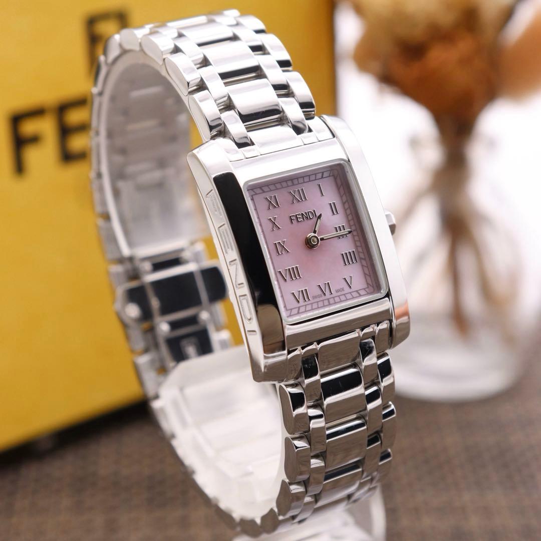 正規品【未使用に近い】FENDI 7000L/動作品　人気モデル ピンクシェル