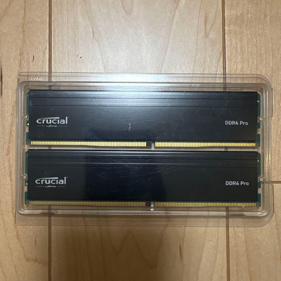 crucial DDR4 Pro 16GB×2=32GB DDR4-3200