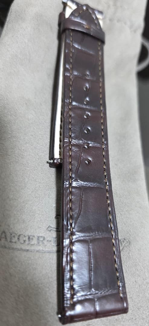 【未使用】JAEGER-LECOULTRE　ルクルト　アリゲーター　革ベルト