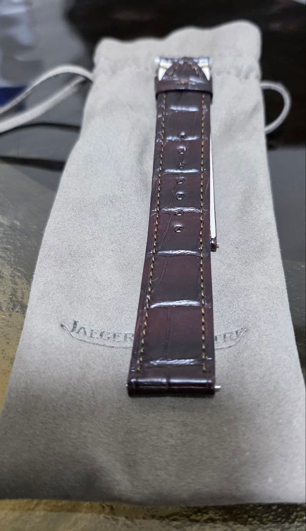 【未使用】JAEGER-LECOULTRE　ルクルト　アリゲーター　革ベルト