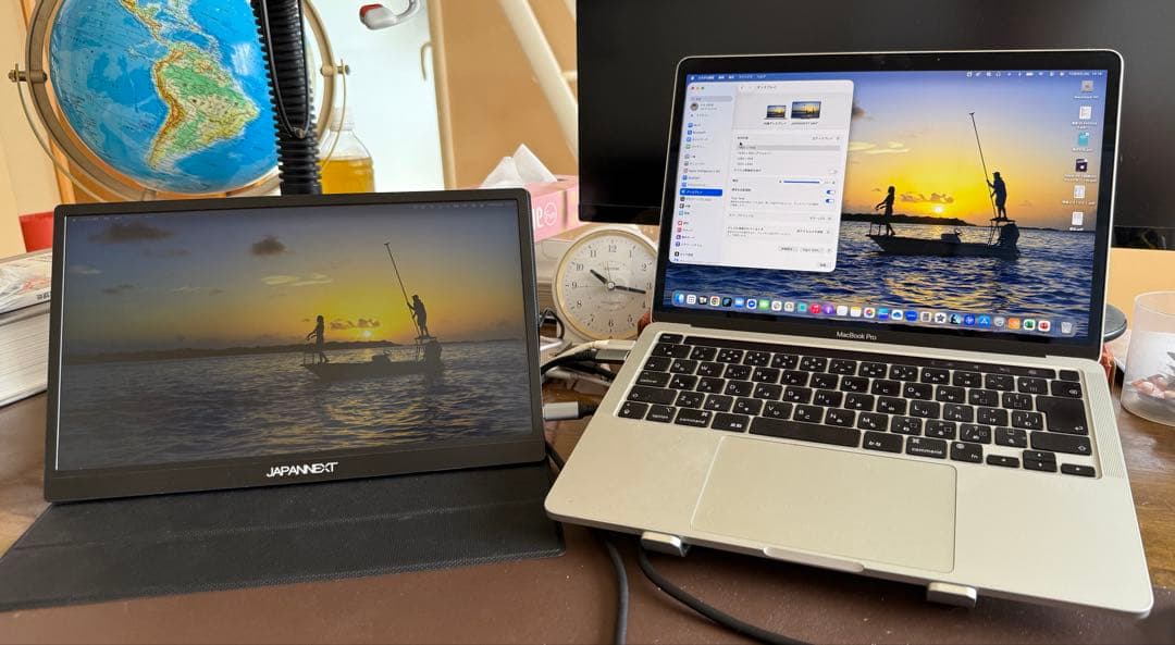 JAPANNEXT 13.3” Mobile Disply 4K