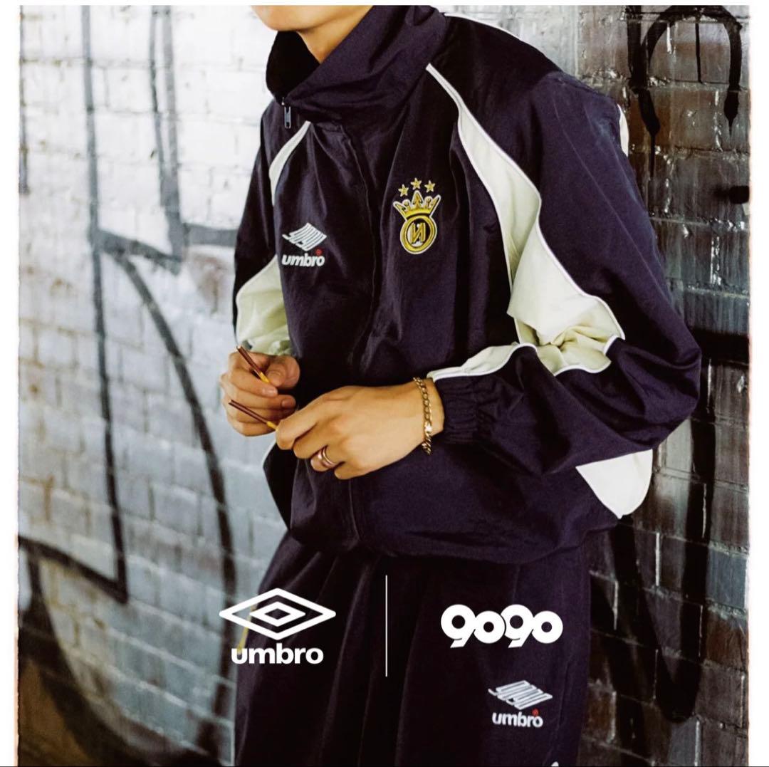 Umbro 9090 ナイロンジャケット ネイビー