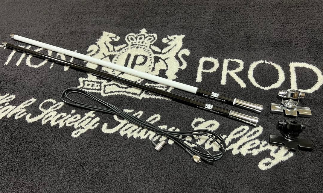 最新作！　送料込み！　VIPアンテナ　黒　本物　ジャンクションプロデュース