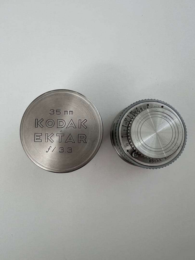 【希少】Kodak Ektra Ektar 35mm f/3.3 レンズ