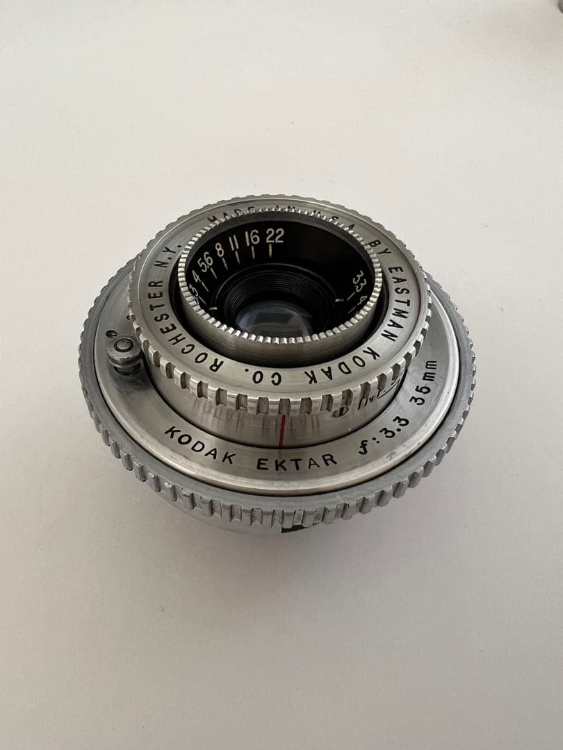 【希少】Kodak Ektra Ektar 35mm f/3.3 レンズ