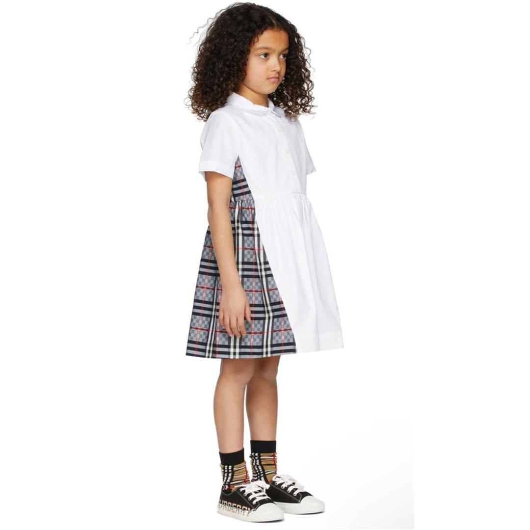 大人着用可能　バーバリー　Burberry チェック　ワンピース　14Y