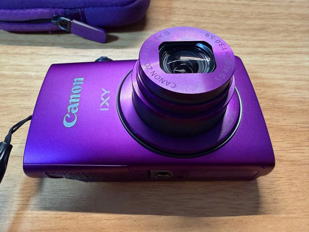 Canon IXY パープル デジタルカメラ