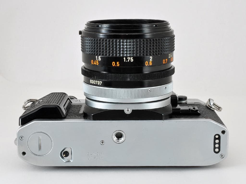 キヤノン AE-1 PROGRAM シルバー FD 50/f1.4 SSC 動確