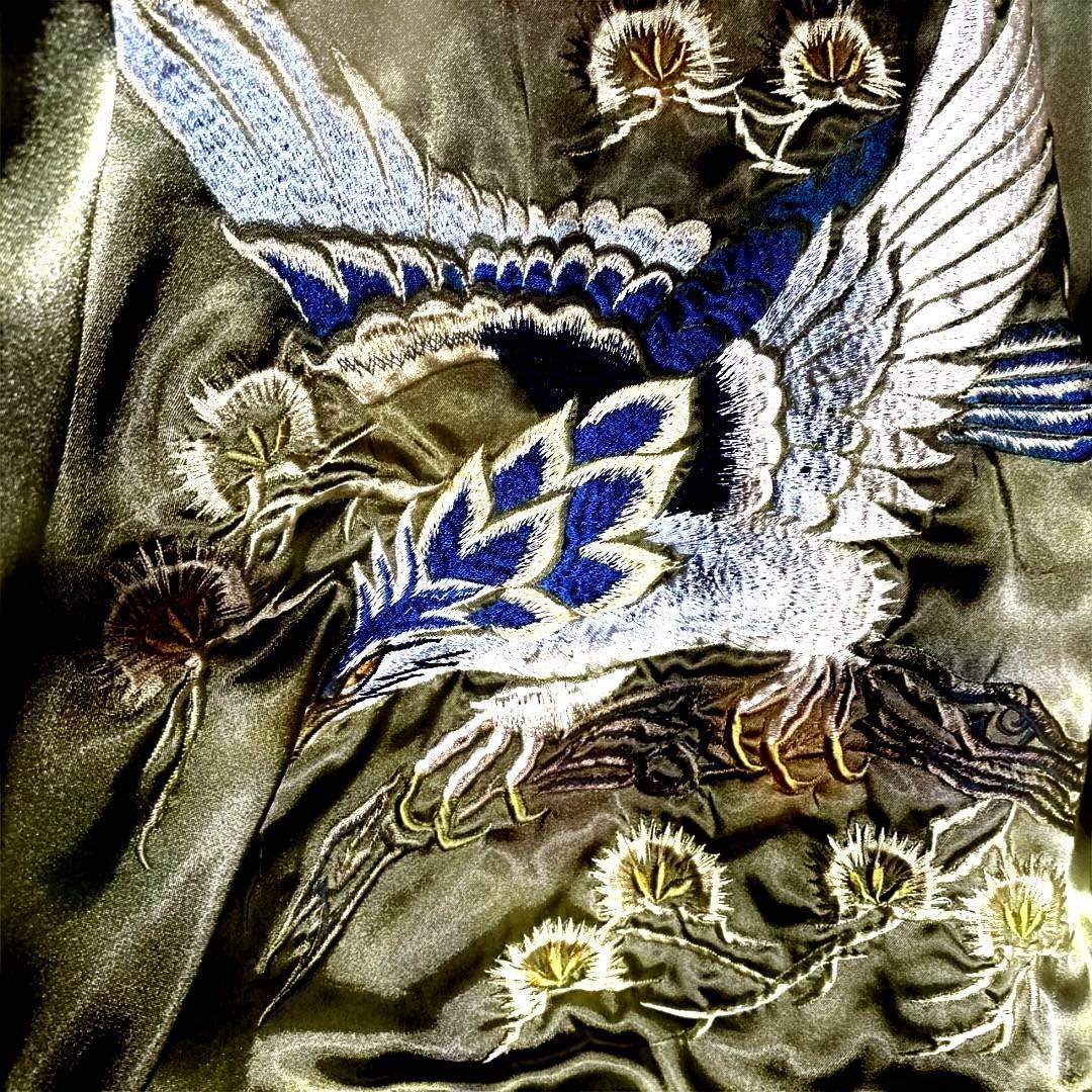 レ*様 虎刺繍 スカジャン Japan