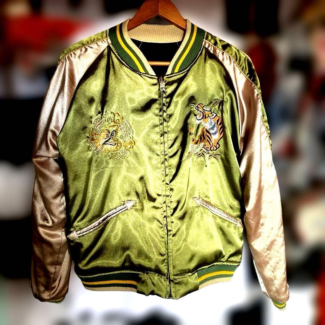 レ*様 虎刺繍 スカジャン Japan