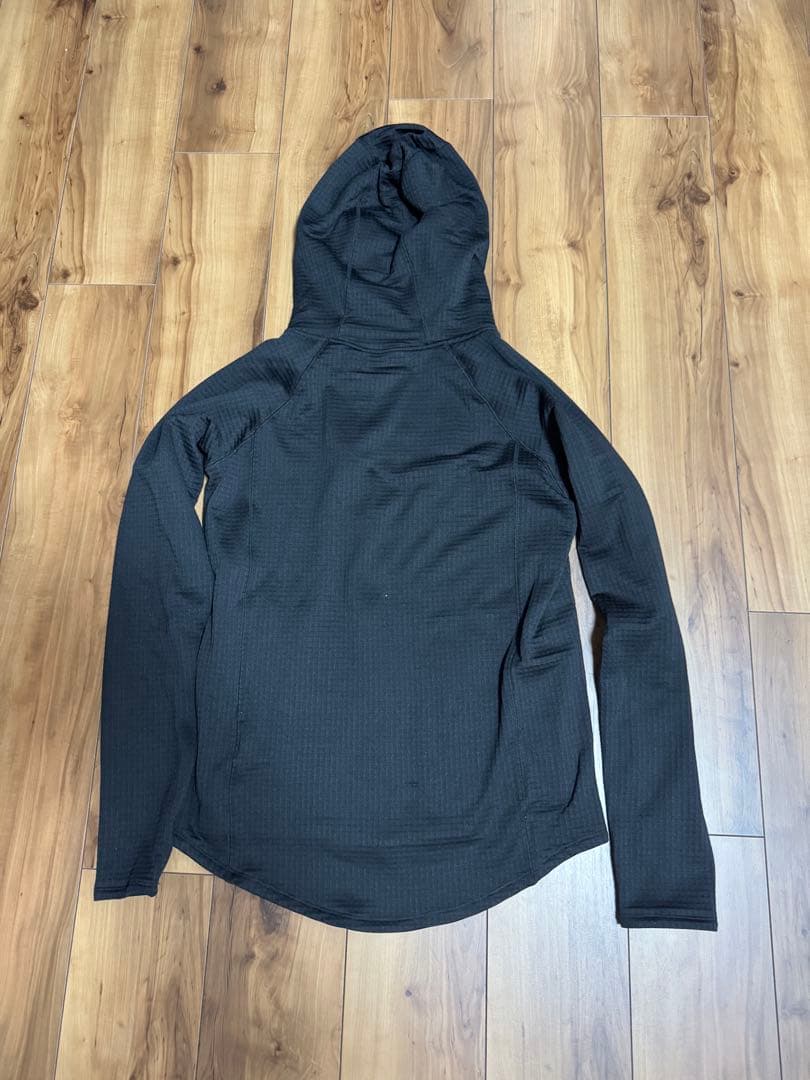 charbon GRID FLEECE ZIP UP HOODIE サイズM