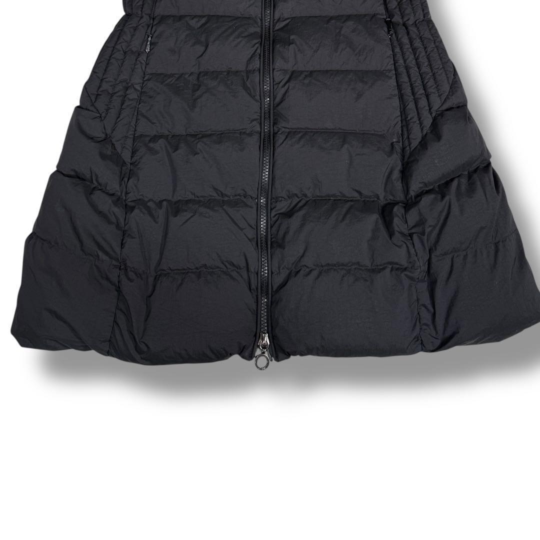 美品 TATRAS POLITEAMA 2way Aライン フレア ダウンコート