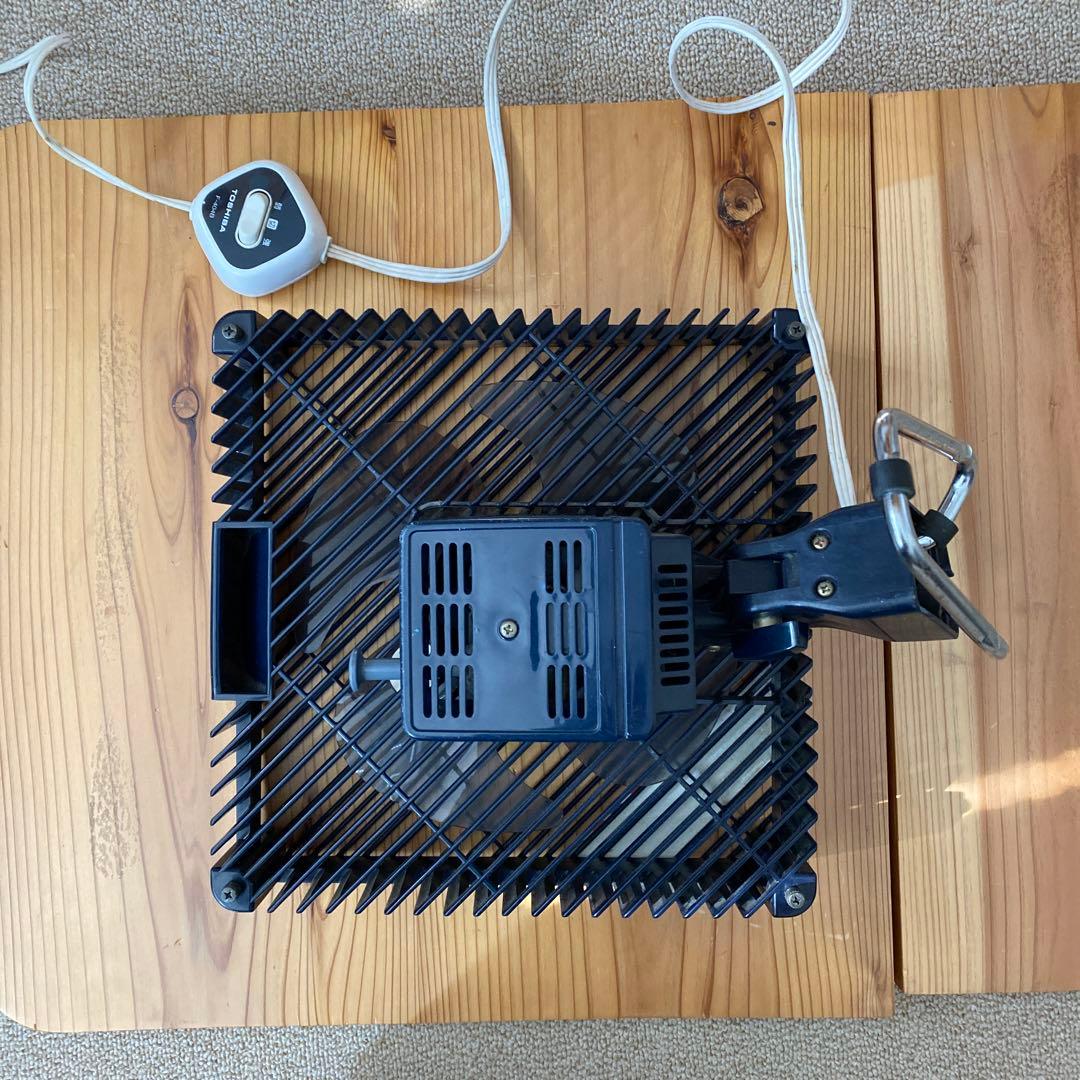 昔の扇風機壁掛け　東芝