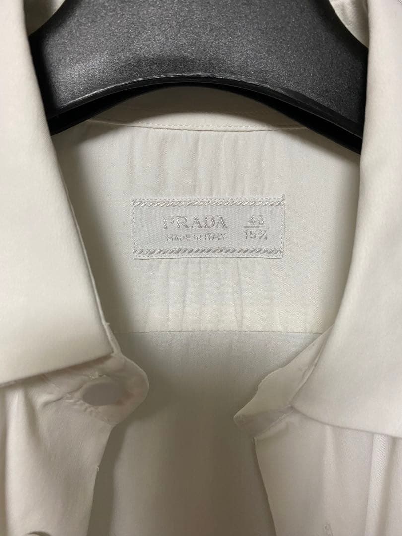 PRADA 2008 タキシードシャツ くるみボタン