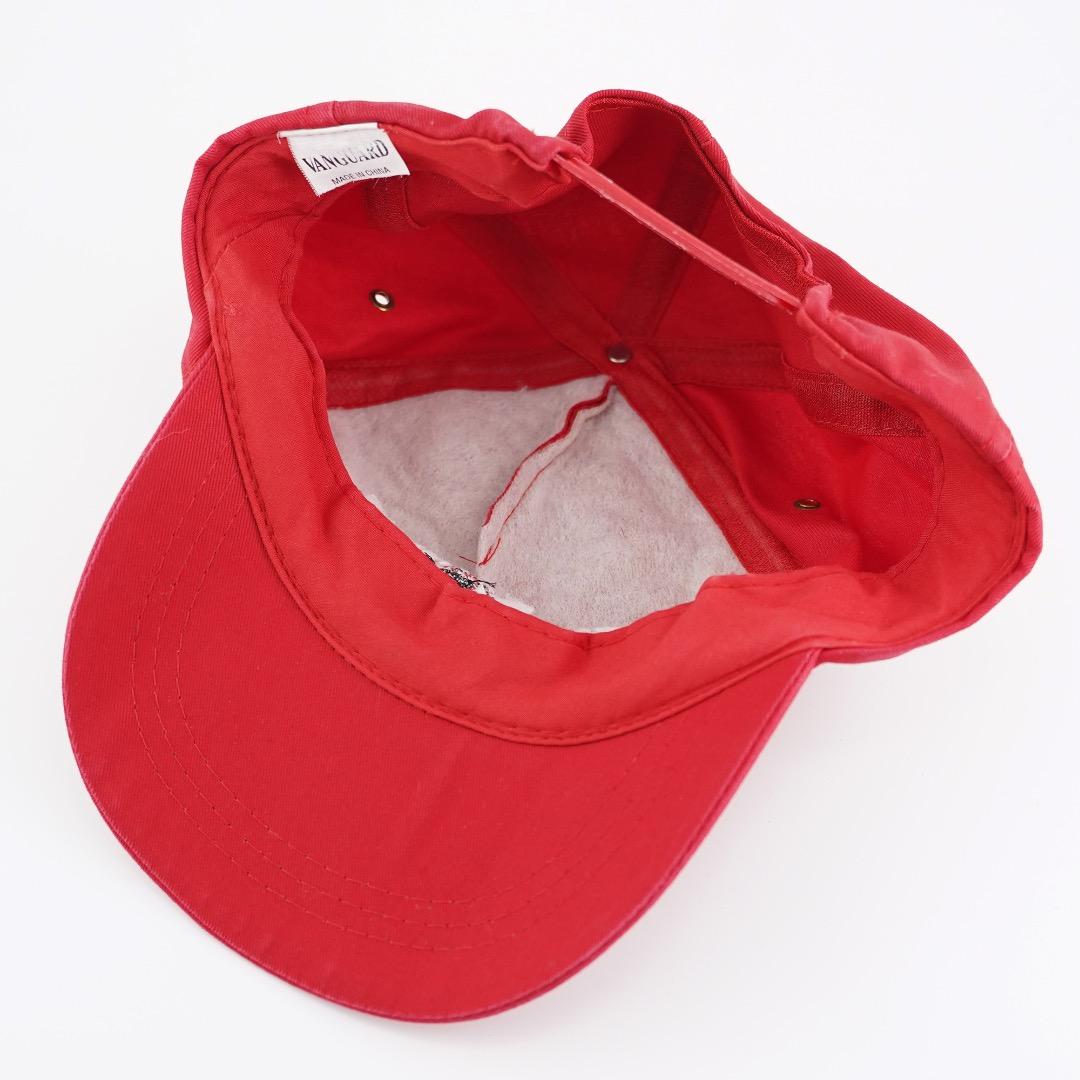 Marlboro マルボロ 帽子 キャップ ロゴ 刺繍 90s 赤 18397