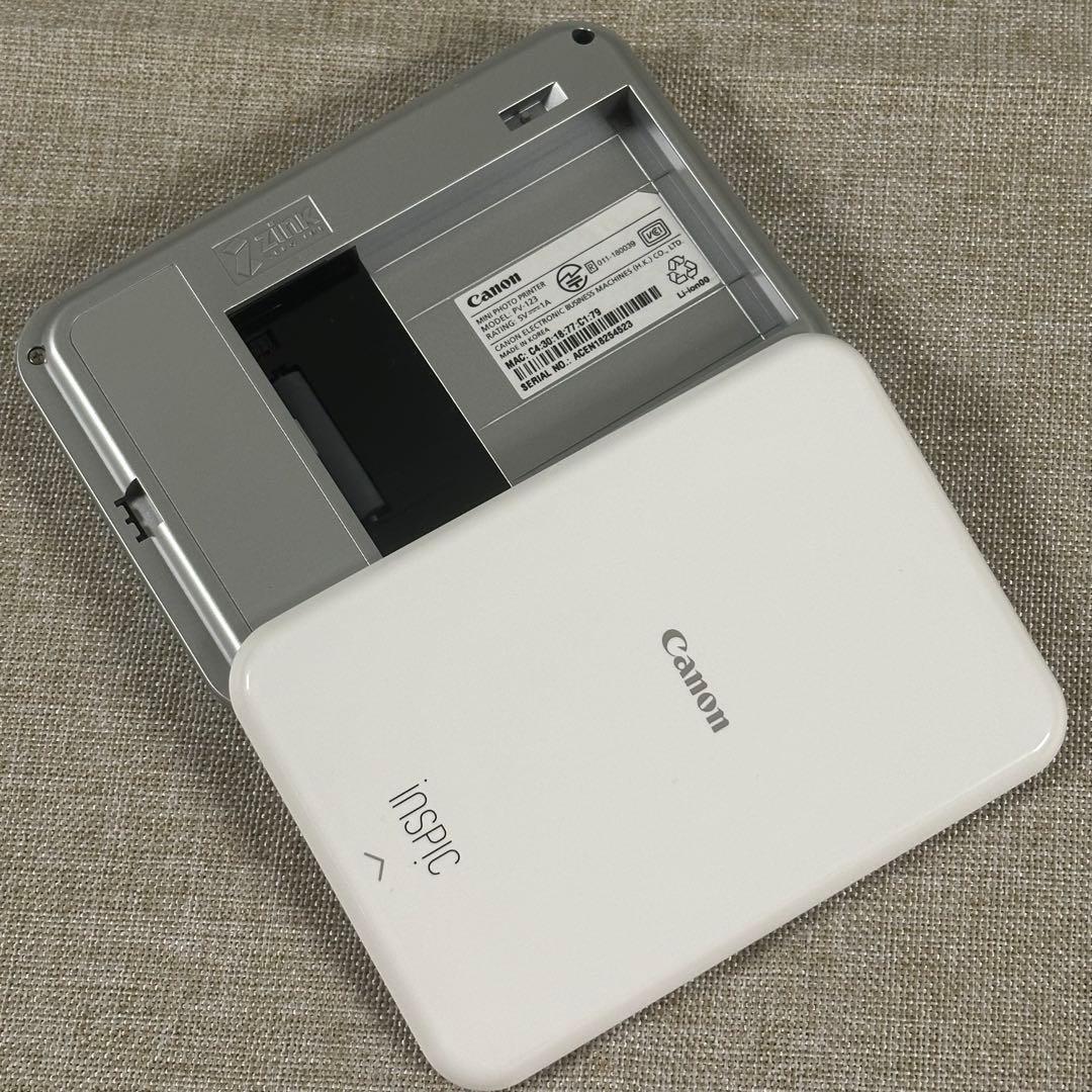 Canon iNSPiC 水色 PV-123 ミニフォトプリンター