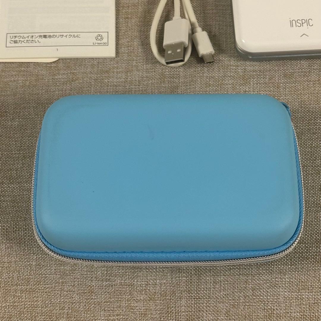 Canon iNSPiC 水色 PV-123 ミニフォトプリンター