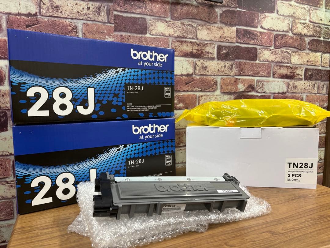 brother TN-28J トナーカートリッジ 新品未開封2個、開封済み1個