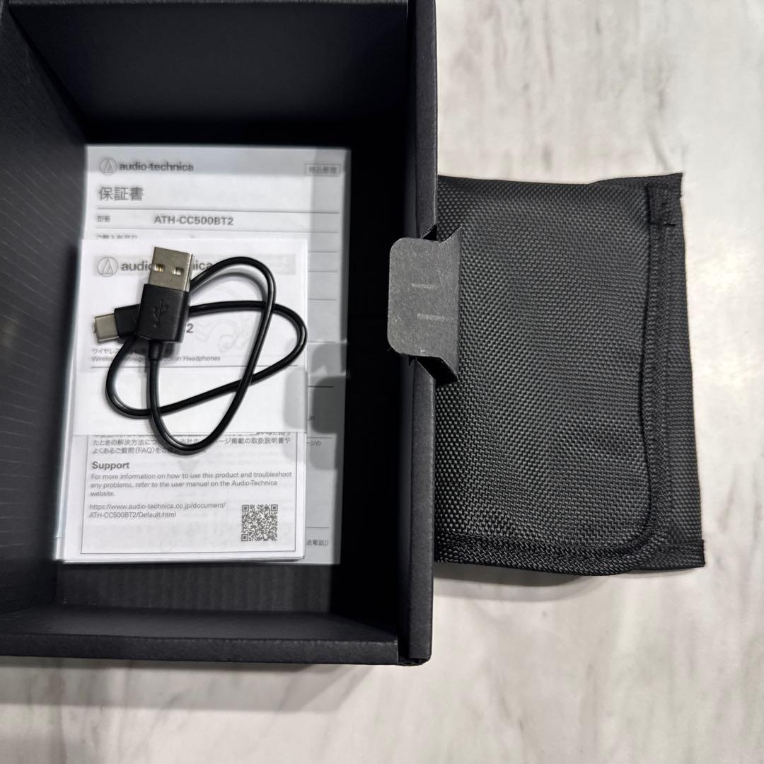 イヤホン audio-technica ATH-CC500BT2