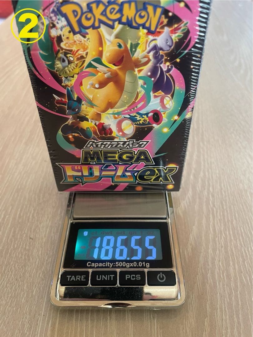 ★未開封★ポケモンMEGAドリームex BOX シュリンク付 ２BOX