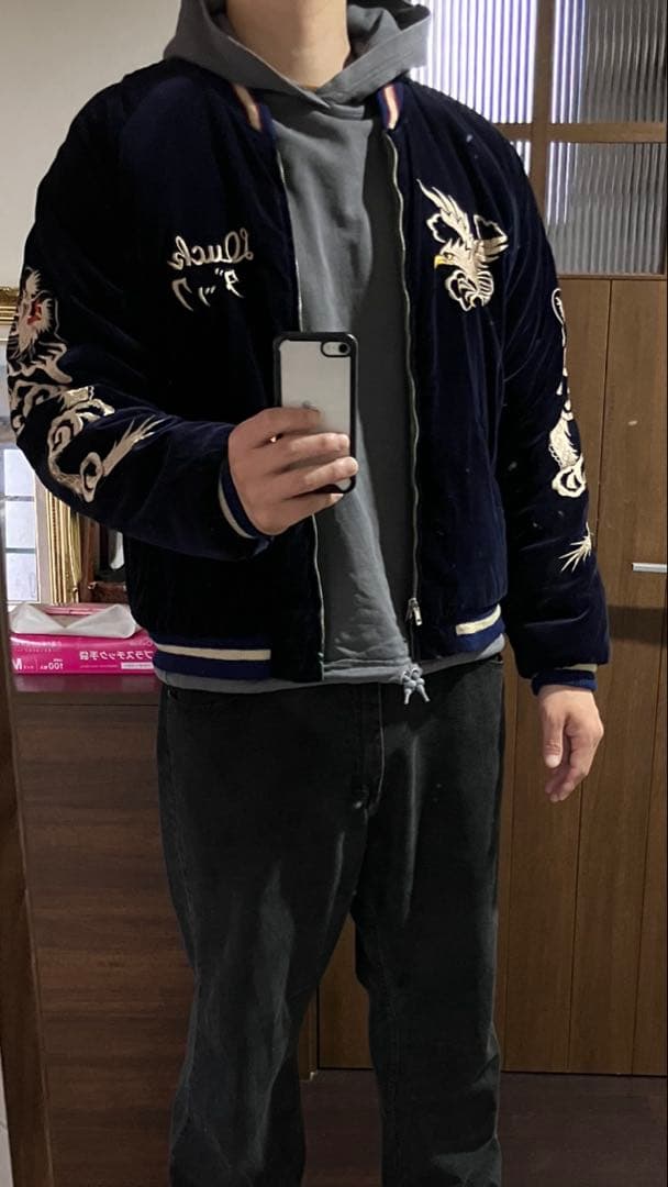 テーラー東洋 港商 別珍 スペシャルエディション スカジャン 特大　XL